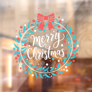 Merry Christmas Berry Wreath