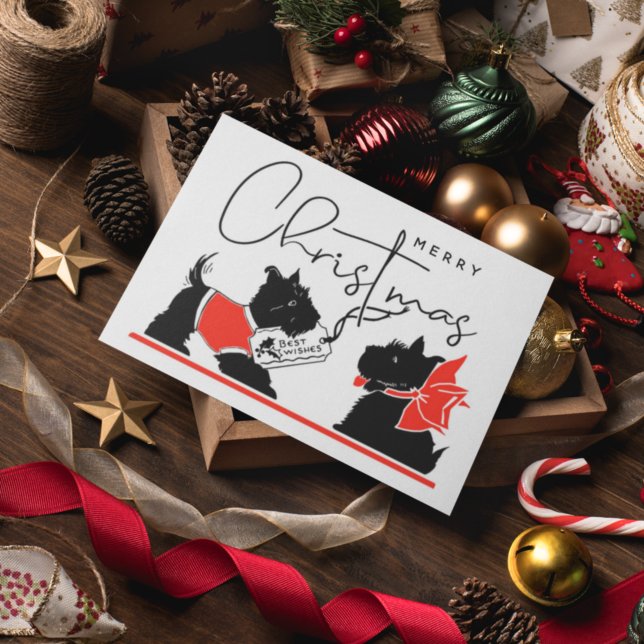 MERRY CHRISTMAS | Best Wishes Scottie Dogs  (Creator Uploaded)