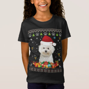 Merry Christmas Bichons Frise Dog Ugly Sweater San