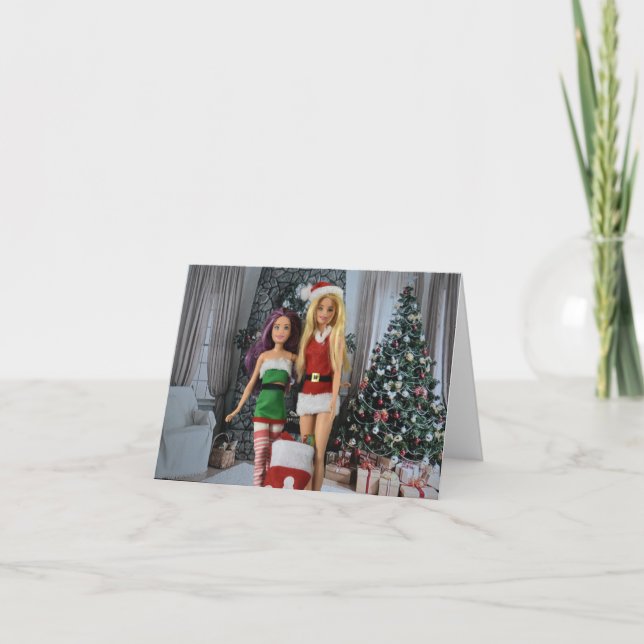 Merry Christmas. Blank Christmas Card (Front)