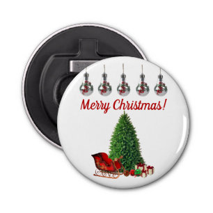 Merry Christmas Bottle Opener