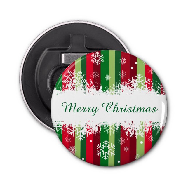 Merry Christmas Bottle Opener (Front)