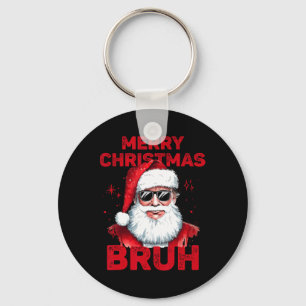 Merry Christmas Bruh Trump Make Christmas Great Ag Key Ring