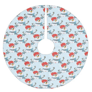 Merry Christmas! Brushed Polyester Tree Skirt