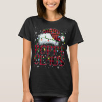 Merry Christmas Buffalo Plaid Red Santa Hat Poppy