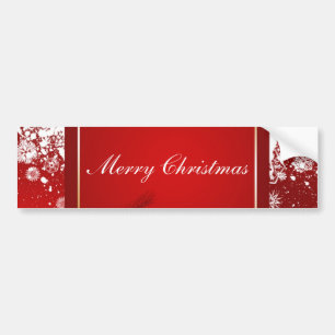 Merry Christmas Bumper Sticker