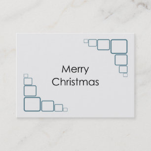 Merry Christmas Business Card