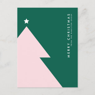 MERRY CHRISTMAS Business Company Corporate Postcar Postcard