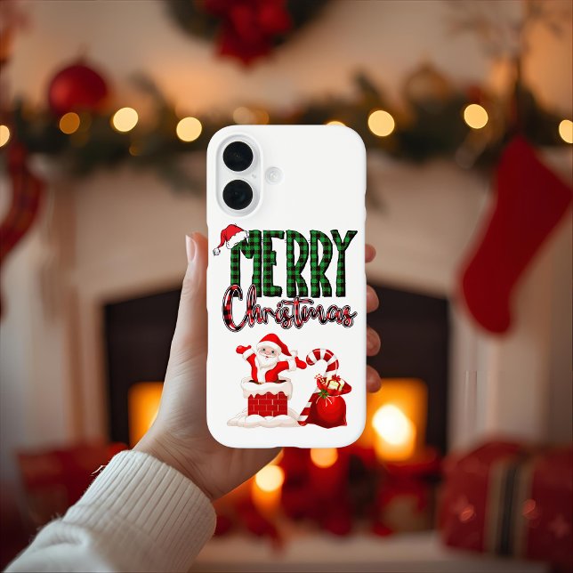 Merry Christmas by Santa - Apple iPhone 16 Case  (Creator Uploaded)