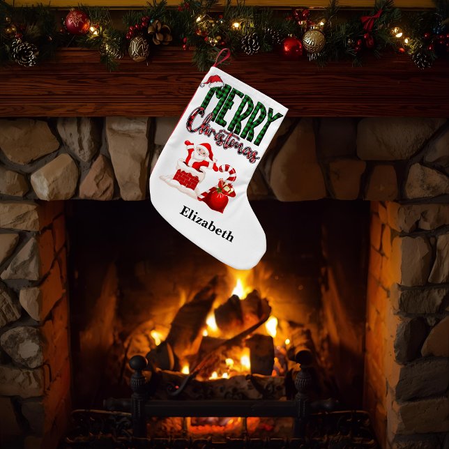 Merry Christmas by Santa - Christmas Stocking (Creator Uploaded)