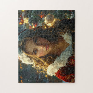 MERRY CHRISTMAS by Santa Girl Jigsaw Puzzle