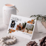 Merry Christmas Calligraphy Citrus Botanical Photo Holiday Card<br><div class="desc">Looking for a unique and beautiful holiday greeting card to send to your friends and family this year? Check out our Merry Christmas Winter Berry Calligraphy Botanical Holiday Card! This festive and stylish card features merry Christmas in modern calligraphy, 3 favourite photos, and a trendy, loose arrangement of festive watercolor...</div>