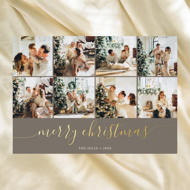 Merry Christmas Calligraphy Multi Photo (Creator Uploaded)