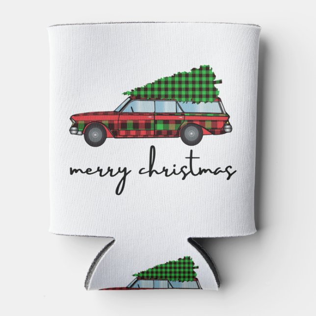 Merry Christmas Can Cooler (Front)