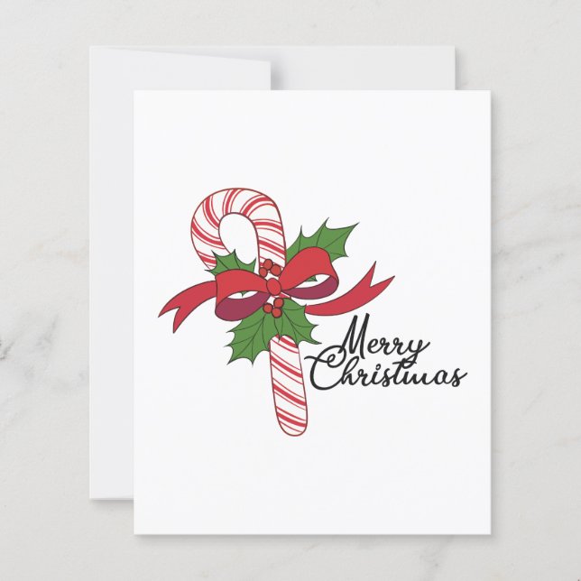 Merry Christmas Candy Cane (Front)