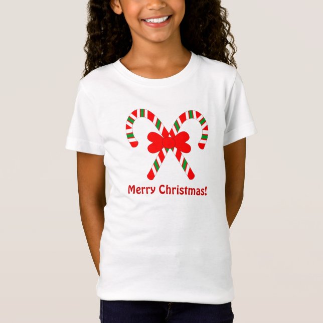 Merry Christmas Candy Cane Shirt (Front)