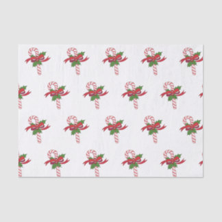 Merry Christmas Candy Cane Tissue Paper