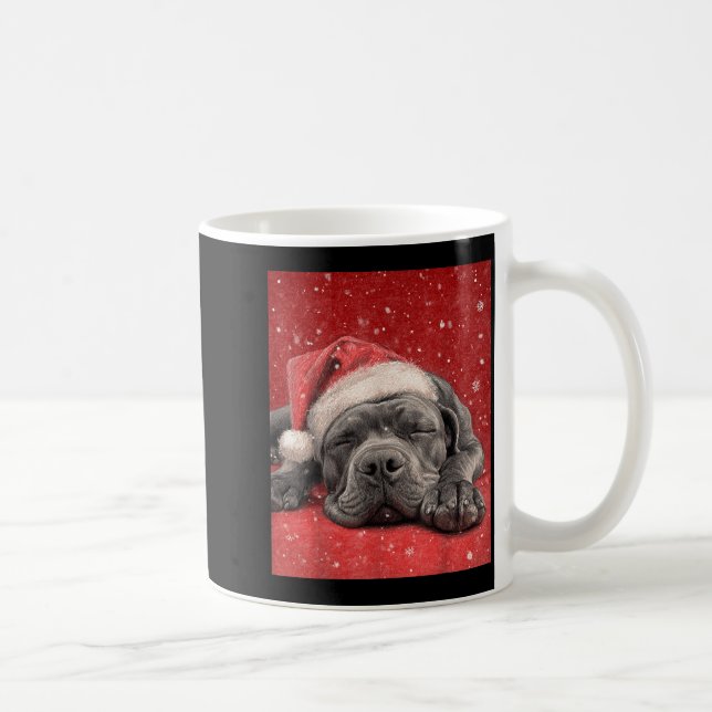 Merry Christmas Cane Corso  Coffee Mug (Right)
