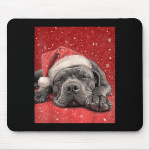 Merry Christmas Cane Corso  Mouse Pad