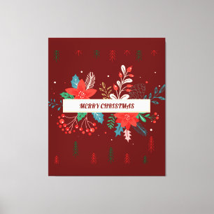 Merry Christmas Canvas Print