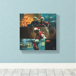 Merry Christmas Canvas Print