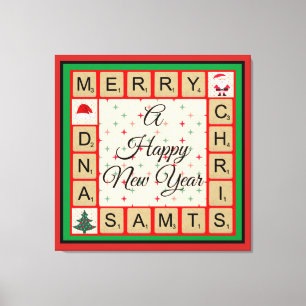 Merry Christmas Canvas Print