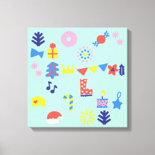 MERRY CHRISTMAS CANVAS PRINT