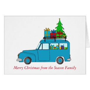 Merry Christmas car