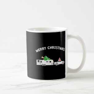 Merry Christmas - Caravan Camper Rv Trailer Christ Coffee Mug