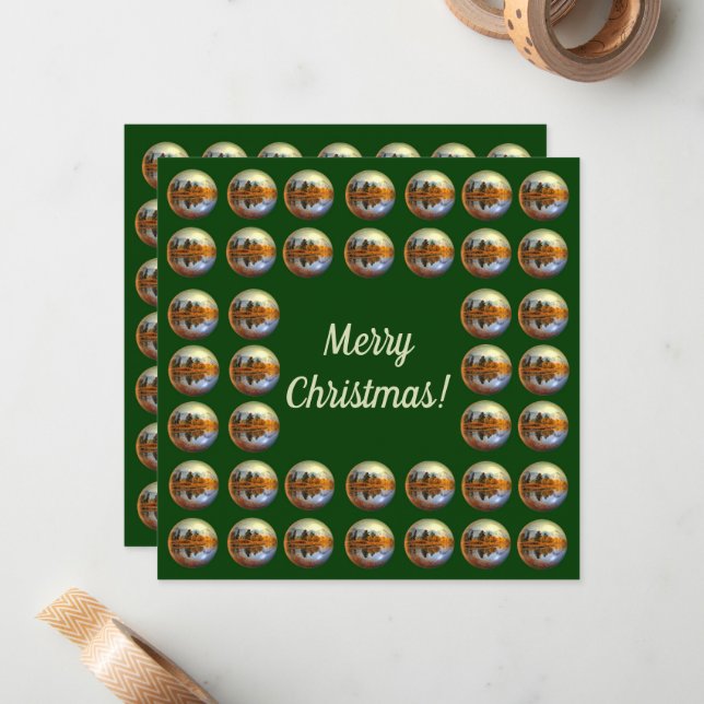 Merry Christmas Card (Front/Back In Situ)