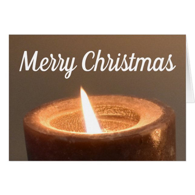 Merry Christmas, card (Front Horizontal)