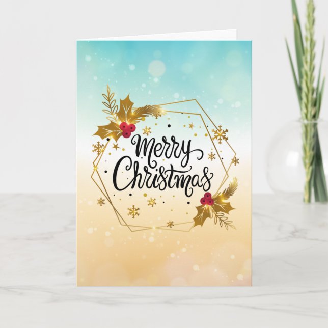 Merry Christmas Card (Front)