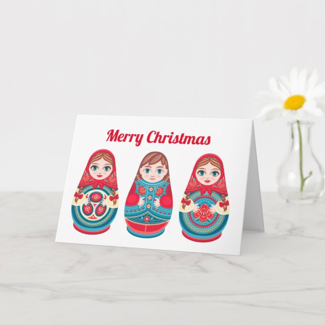 Merry Christmas Card (Small Plant)