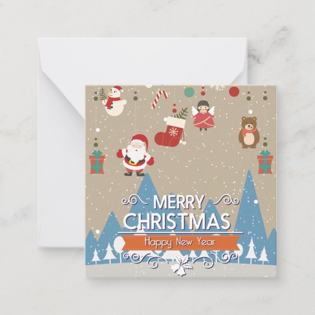 Merry Christmas Card (Front)