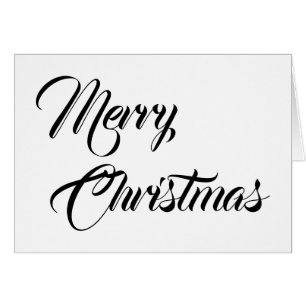 Merry Christmas, card