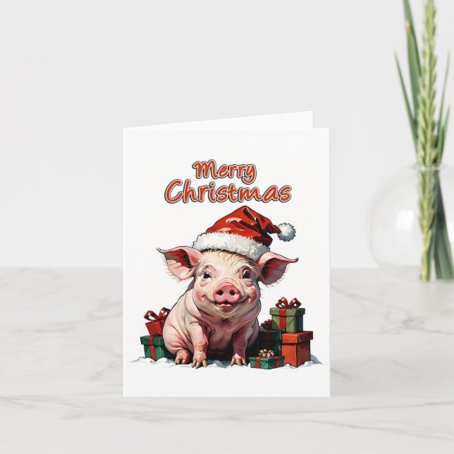 merry christmas card (Front)