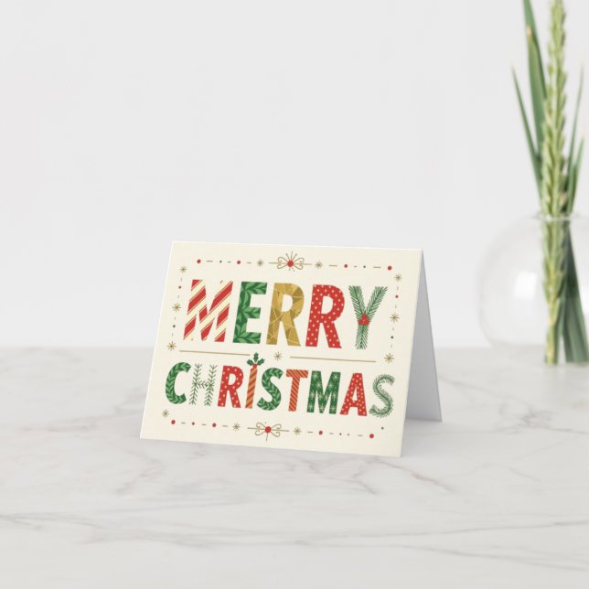 Merry Christmas Card (Front)