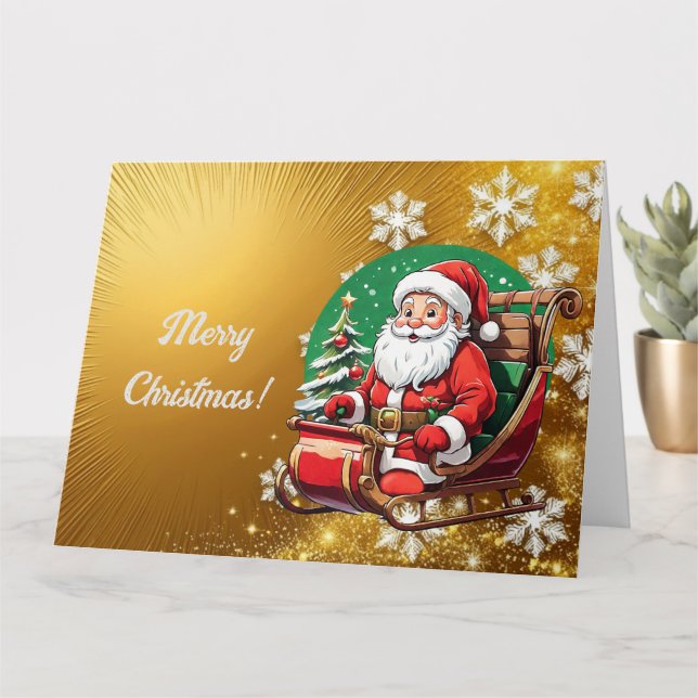 Merry Christmas! Card (Small Plant)