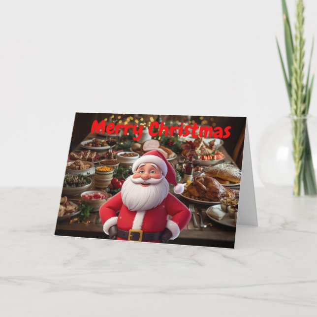 Merry Christmas. Card (Front)