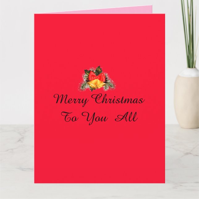 Merry Christmas Card (Front)