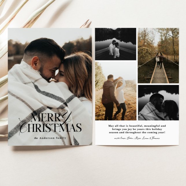 Merry Christmas Card | Modern Holiday Photo Card (Creator Uploaded)