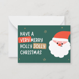 Merry Christmas Card ( wishing card ).