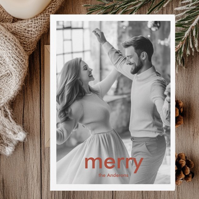 Merry Christmas Card with Family Photos (Creator Uploaded)