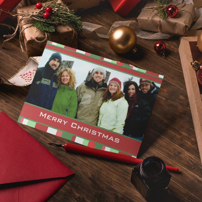 Merry Christmas Card With Your Photo (Creator Uploaded)