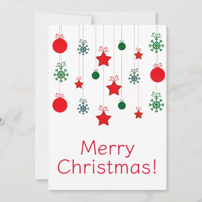 Merry Christmas cards (Front)