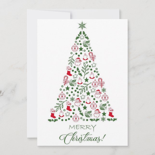 Merry Christmas cards (Front)