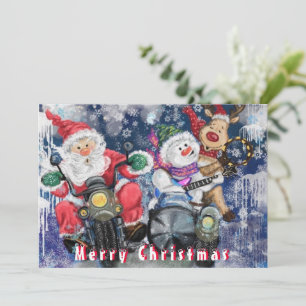 Merry Christmas Cards with Funny Friends