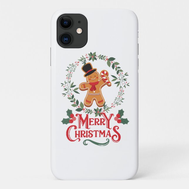 Merry Christmas Case-Mate iPhone Case (Back)