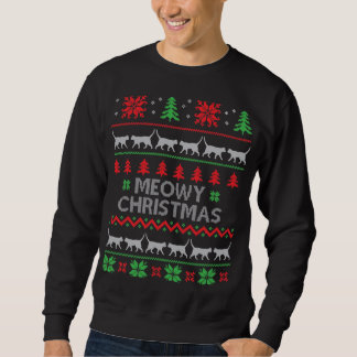Merry Christmas (Cat style) Sweatshirt