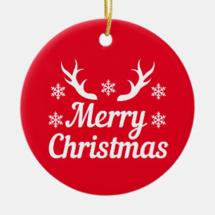 Merry Christmas  Ceramic Tree Decoration